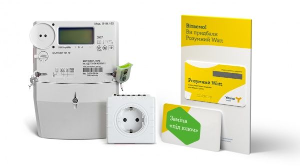 Стартовый пакет «Розумний Watt» с 1-фазным электросчетчиком