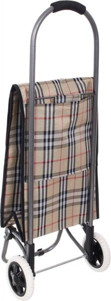 Тележка хозяйственная раскладной с сумкой Классика jl-d5-3