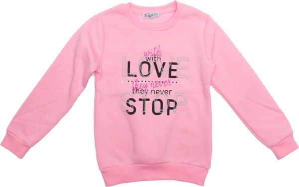 Свитшот ALG р.116 светло-розовый 721444 