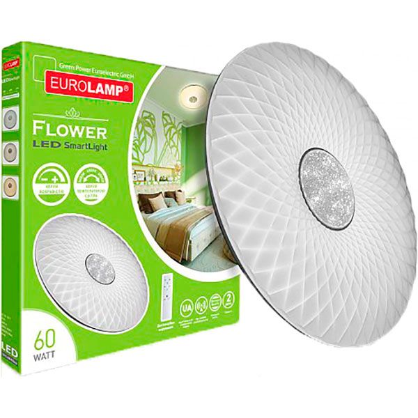 Світлодіодний світильник Eurolamp Smart Light Flower 60W 3000-6000K