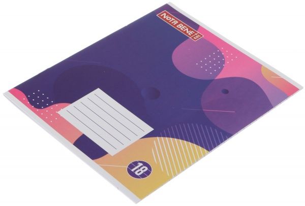 Тетрадь школьная 18 листов в линию 2021_1 Nota Bene