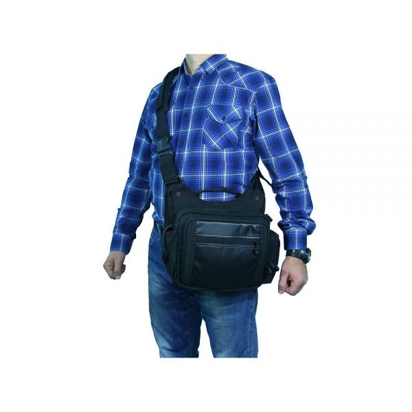 Сумка мужская через плечо Danaper ALPHYN URBAN M, BLACK 