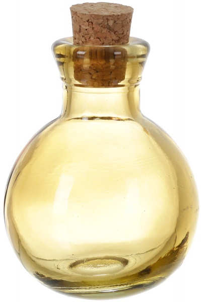 Ваза стеклянная San Miguel LICORERA BOLAS 125 мл желто-золотой 