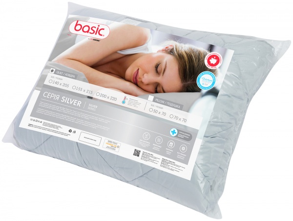 Одеяло Basic Silver 200x220 см Sonex