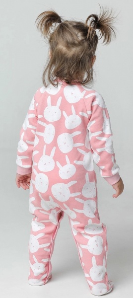 Комбінезон для дівчинки Smil р.80 рожевий із малюнком 108614 