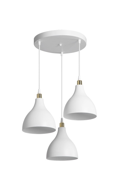 Підвіс Luna Ronda 3x60 Вт Е27 білий MDL.4719 