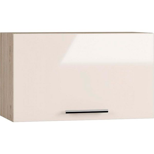 Шафа верхня під витяжку МС 7EVEN Вм 600/360/316 модифікована бежевий глянець Грейд