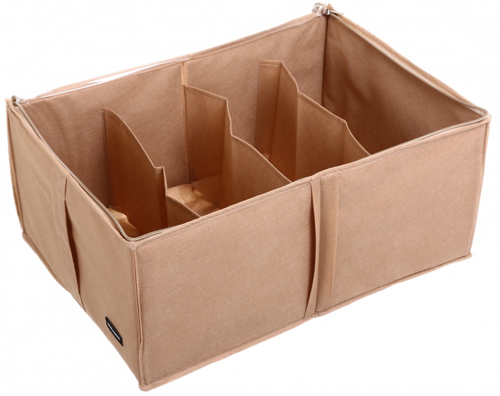 Органайзер складной Organize Beg-O-4 на 4 пары (беж) 200x340x480 мм