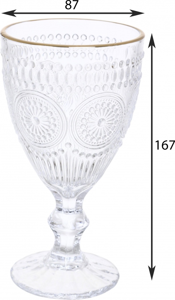 Бокал Maxmark Flower 350 мл 1 шт.