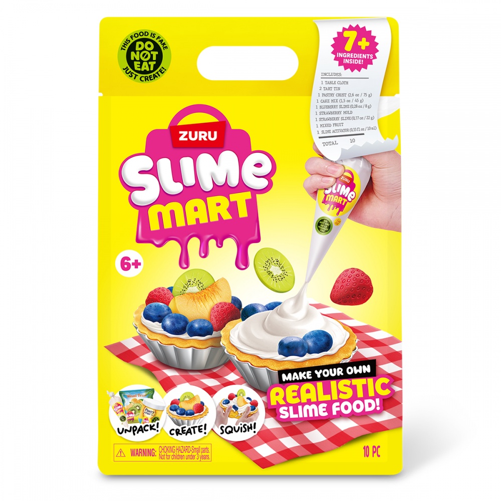 Ігровий набір Slime Mart Shopping Bag Фруктовий тарт 15901E