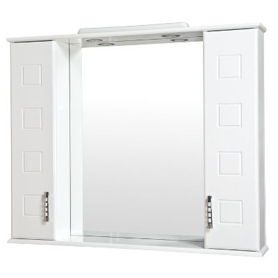 Шкафчик с зеркалом Аква-Родос Эконом ZE-100 100x84 см