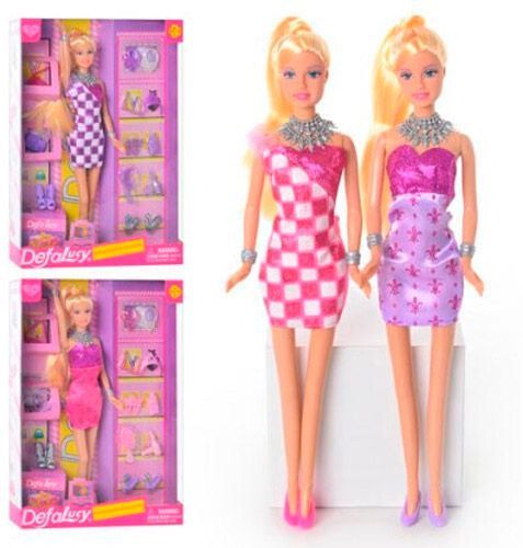 Лялька Defa 8233 сумочка 2 шт взуття аксесуари В асортименті