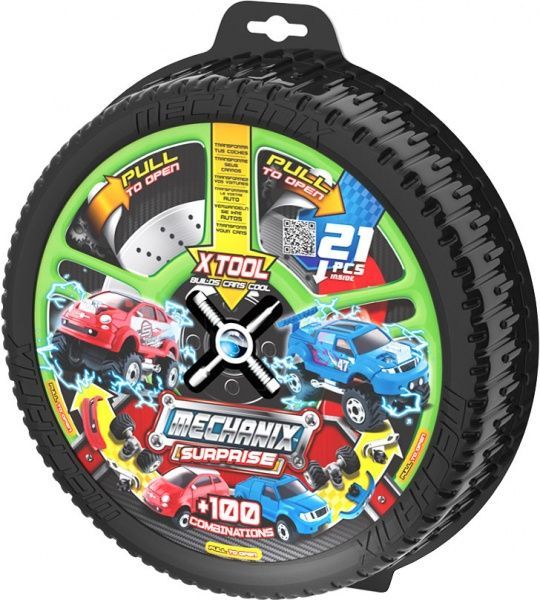 Ігровий набір транспорту Mechanix Surprise в асортименті 1:36 14000