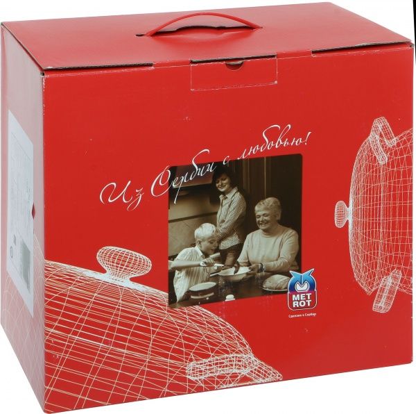 Кастрюля Мадрид 7,5 л 136838 Metrot