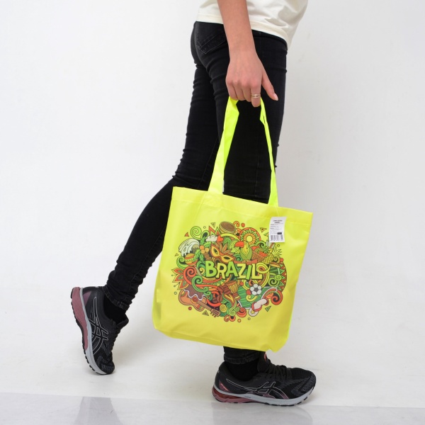 Сумка-шоппер 4PROFI Brazil 40x35 см разноцветный 