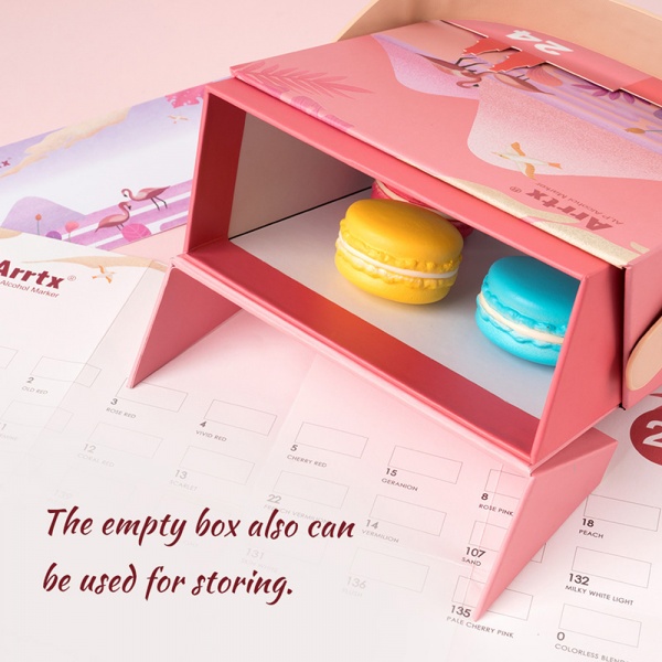 Набор маркеров Arrtx спиртовых Alp ASM-02RD 24 цвета красные оттенки LC302253 