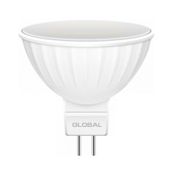 Лампа светодиодная Global 3 Вт MR16 матовая GU5.3 220 В 3000 К 1-GBL-111 