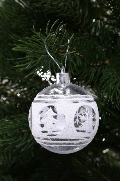 Набор елочных шаров Комплект № 28 d 60 мм 6 шт./уп.