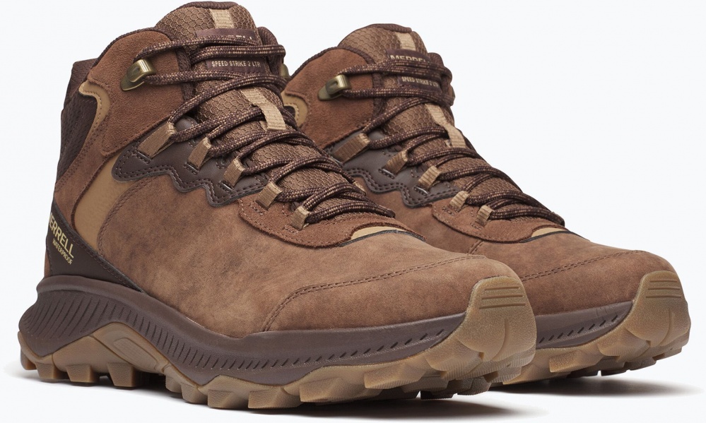 Ботинки MERRELL SPEED STRIKE 2 LTR MID WP J038073 р.42 коричневый