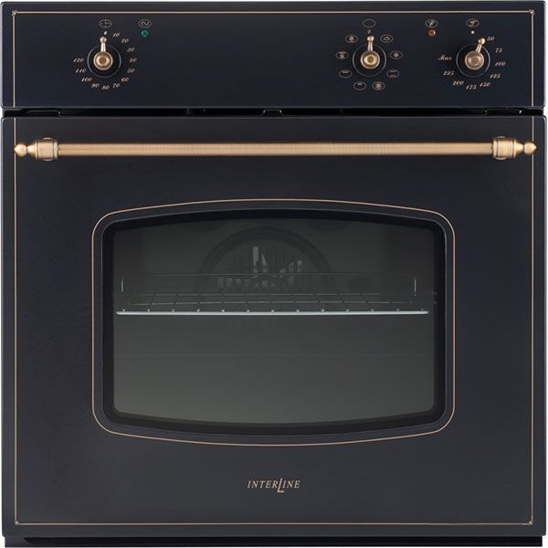 Духовой шкаф электрический Interline HR 830 BK