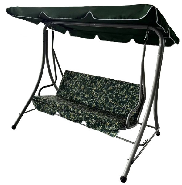 Качель  UP! (Underprice) SW103 ГРЕЙС 1900x1250x1640 мм зеленые цветы