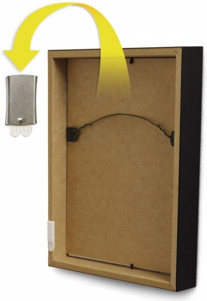 Металлический подвес для картин 3M Command 17048 1 подвес 4 полоски 2 миниполоски