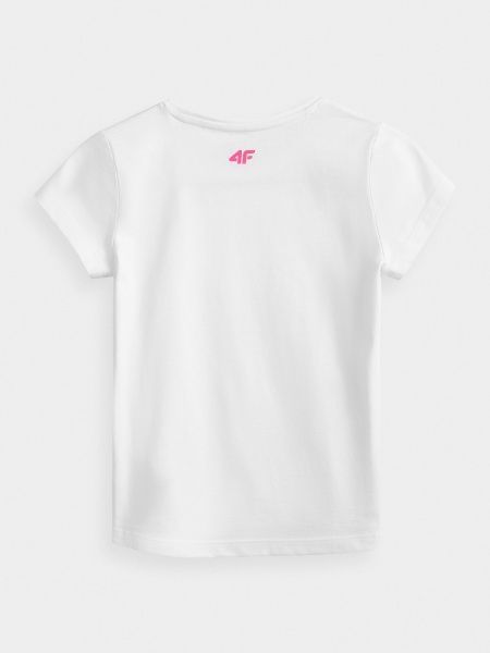 Футболка 4F NOSDJ-JTSD200A-10S 128 белый