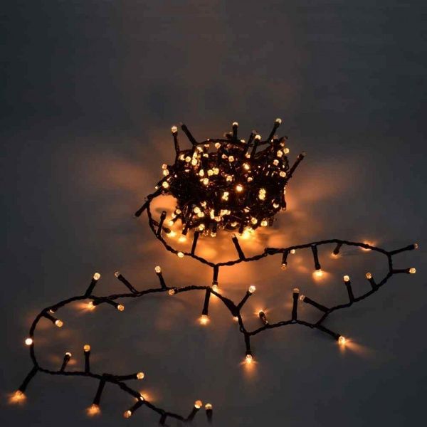 Декоративная гирлянда Джаз Лайт DCB-LD120WW-E-C-31V-RC встроенный светодиод (LED) 120 ламп 12 м