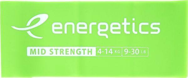 Резинка для фітнесу Energetics Fit Band 175cm 1.0 зелена