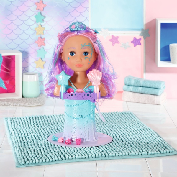 Кукла-манекен Zapf Baby Born с автоматическим душем Сестричка-Русалочка 830550