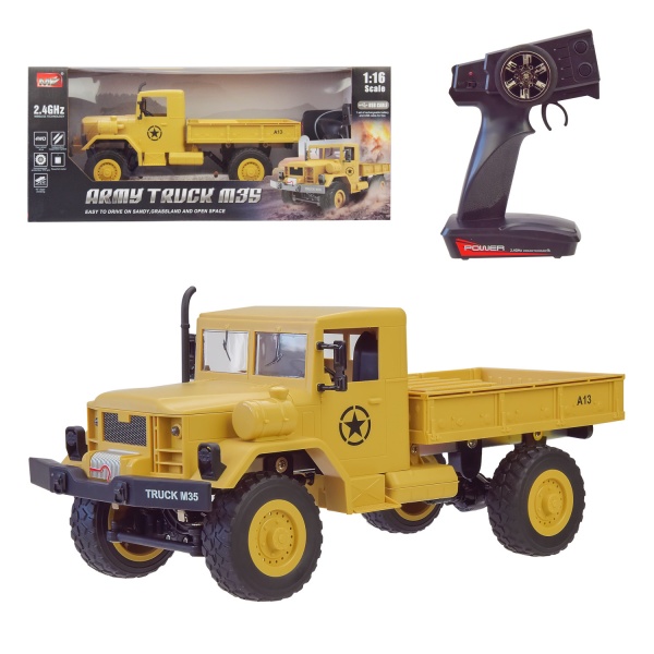 Машинка MZ American Army Truck-M35a2 1:16 YY2013
