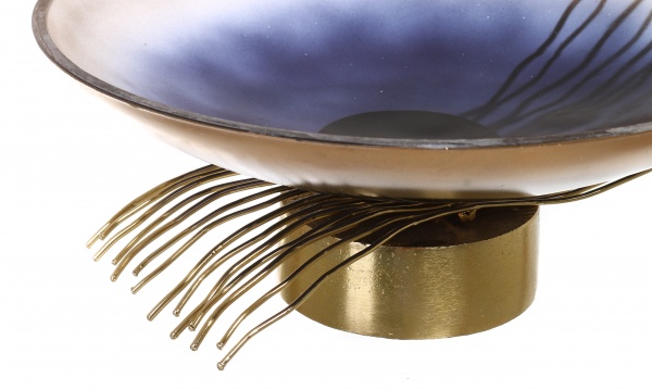 Фруктовниця PANACHE Withered Twigs 21 см золотий пил/золото 