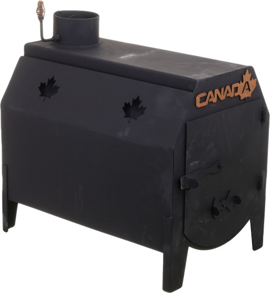 Печь-буржуйка Canada длительного горения Джавелин