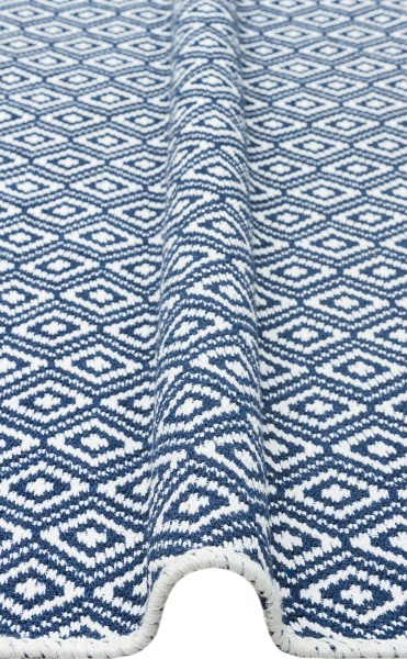 Килим Ekohali Arya AR 26 Navy Beige 120x180 см двосторонній 