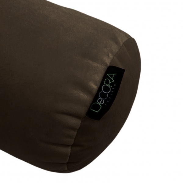 Подушка декоративная VELOUR 80x20 см шоколад Decora textile 
