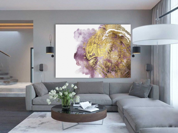 Картина на полотні М021 Зріз часу (без рами) 55x80 см ТЕРРАВОЛ 