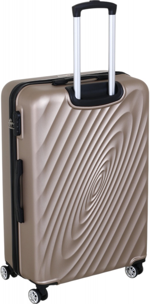 Чемодан Compass №LS080609 L 101 л капучино 70x50x29 см