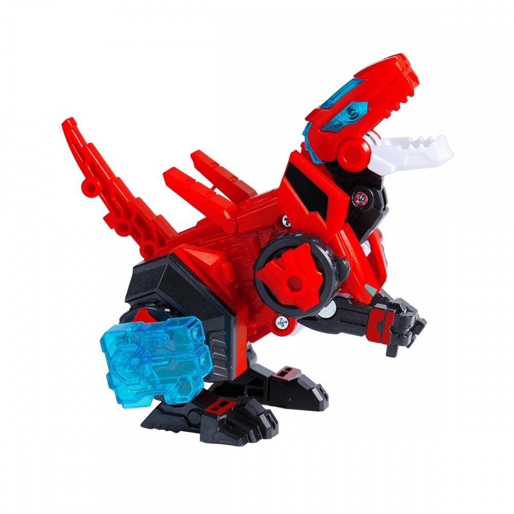 Іграшка-трансформер Alpha Group Динозавр Dinoster - Червоний Раптор-бот EU580840-1