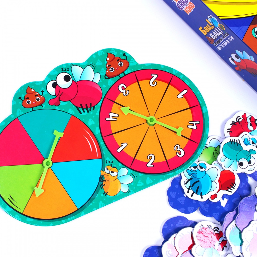 Игра настольная Vladi Toys Бац! Бац! Бешеные мухи VT8055-37