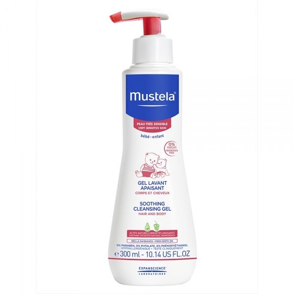 Гель Mustela для чутливої шкіри 300 мл