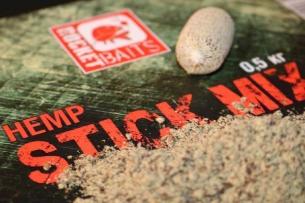 Прикормка Rocket Baits Stick MIX HEMP 500 г конопля