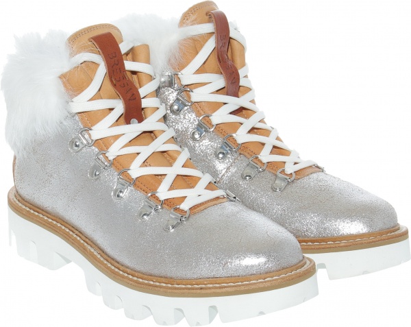 Черевики Bressan Corvara 1A-Sil Corvara 1A-Sil р.38 срібний