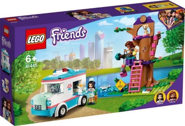 Конструктор LEGO Friends Швидка ветклініки 41445