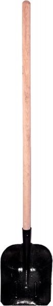 Лопата совкова гартована з держаком 138 см