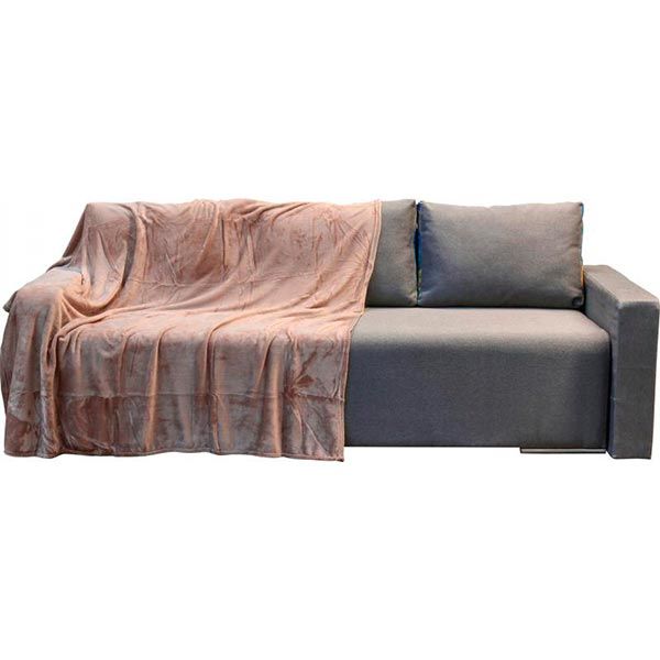 Плед мікрофібра Underprice какао 160x200 см