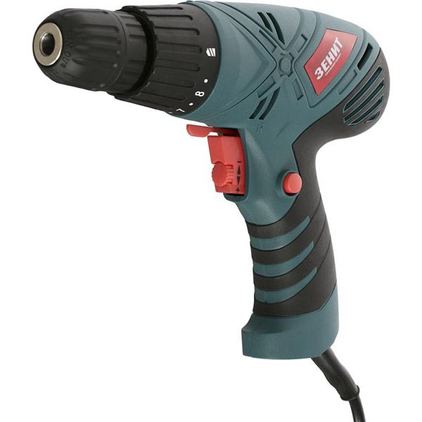 Шуруповерт сетевой Зенит ЗШ-550 МС 842467