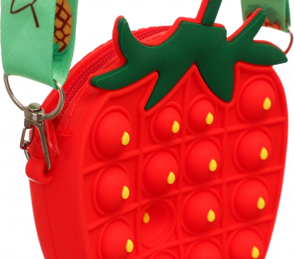 Сумка Сочная клубника красный