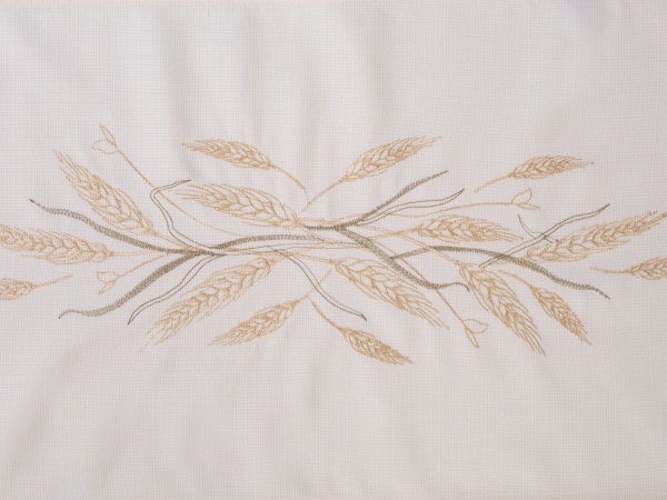 Дорожка на стол Рожь 334-22/00 40x140 см молочный крем Эдельвика 