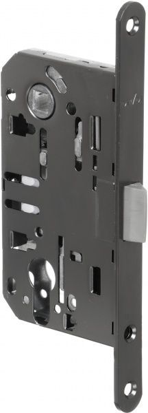 Дверний замок міжкімнатний MVM P-2056C матовий антрацит