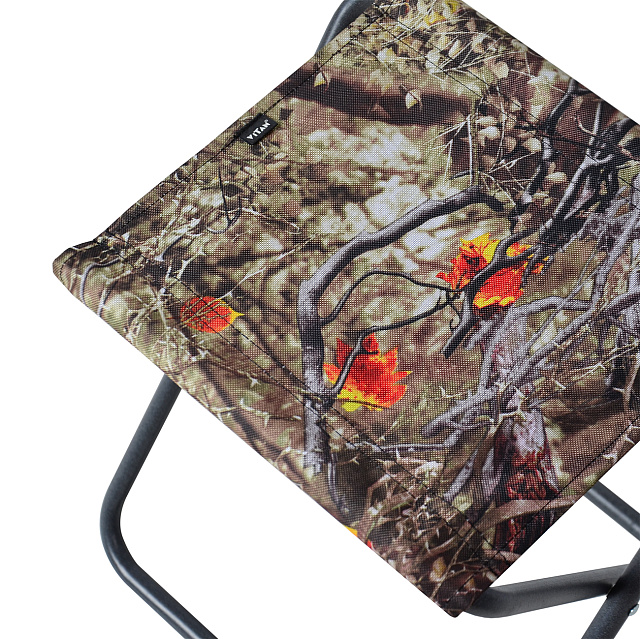 Стульчик раскладной Vitan Рыбацкий d16 мм зеленый лес